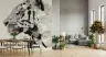 Contemporary Ink Splatter Tiger Wall Mural 8
