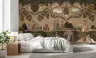Divine Krishna Leela Forest Serenade Wall Mural 6