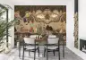 Divine Krishna Leela Forest Serenade Wall Mural 8