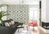 Olive Green Geometric Triangle Wallpaper 6