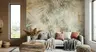 Abstract Textured Palm Leaf Wall Mural 6