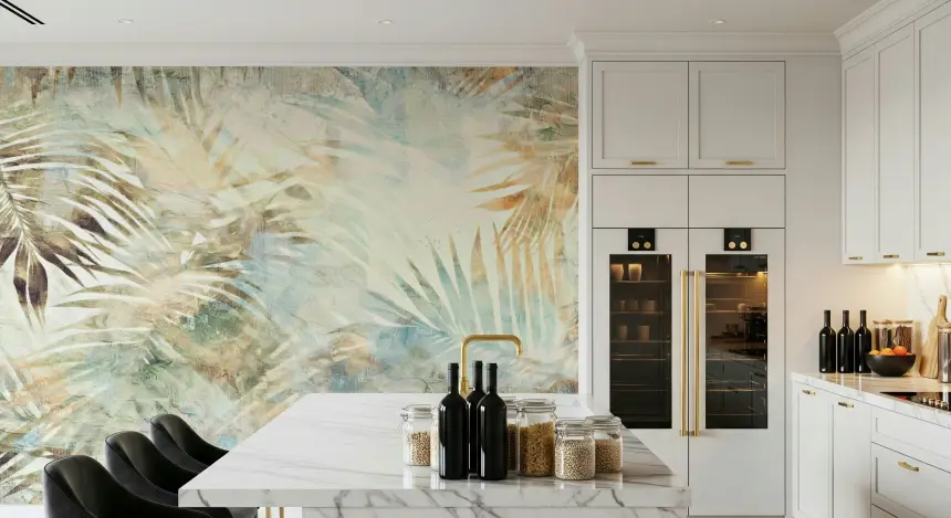 Glimmering Palms Wall Mural -2530875