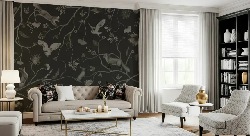 Twilight Grove Wall Mural