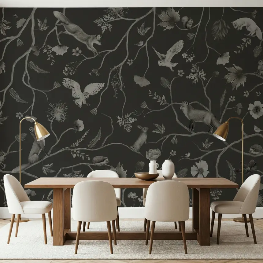 Twilight Grove Wall Mural
