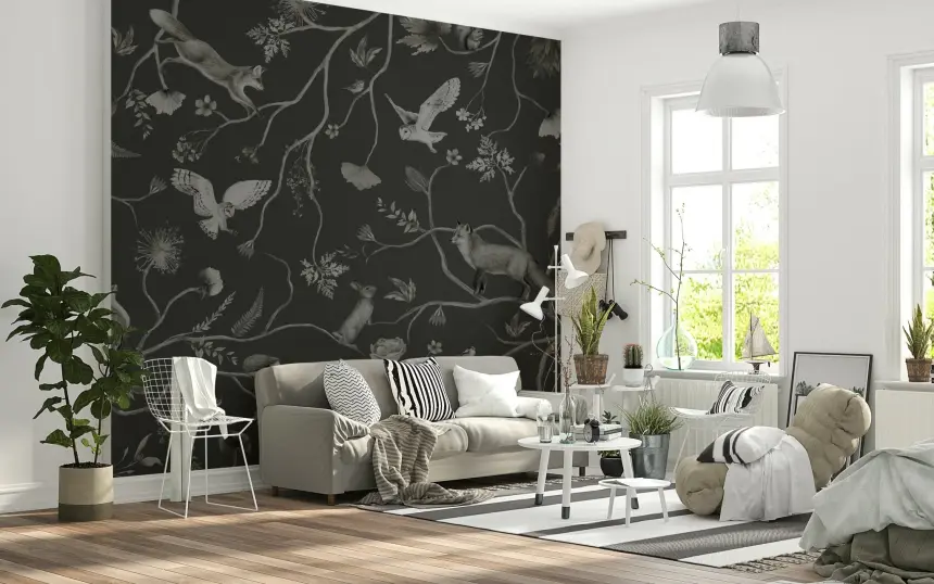 Twilight Grove Wall Mural