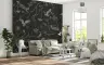 Enchanted Forest Animals Grayscale Wall Mural 6