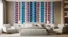 Modern City Facade Pattern Wall Mural 7