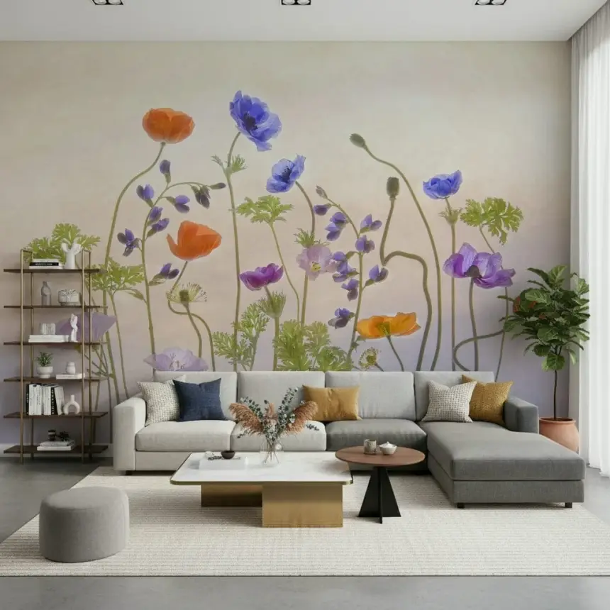 Bloom Hues Wall Mural -1876358