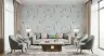 Playful Chinoiserie Monkeys & Cherry Blossom Wallpaper 8