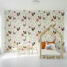 Playful Watercolor Farm Animals Wallpaper 7