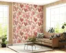 Watercolour Hearts Pattern Wallpaper 7