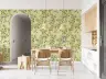Whimsical Monkey & Grapevine Chinoiserie Wallpaper 6