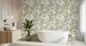 Chinoiserie Monkey Grapevine Pattern Wallpaper 8