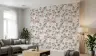 Whimsical Monkey Floral Vine Wallpaper 7