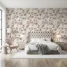 Whimsical Monkey Floral Vine Wallpaper 6