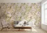 Whimsical Monkey Vineyard Pink Wallpaper 6