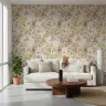 Whimsical Monkey Vineyard Pink Wallpaper 8