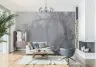 Misty Cherry Blossom Tree Wall Mural 8