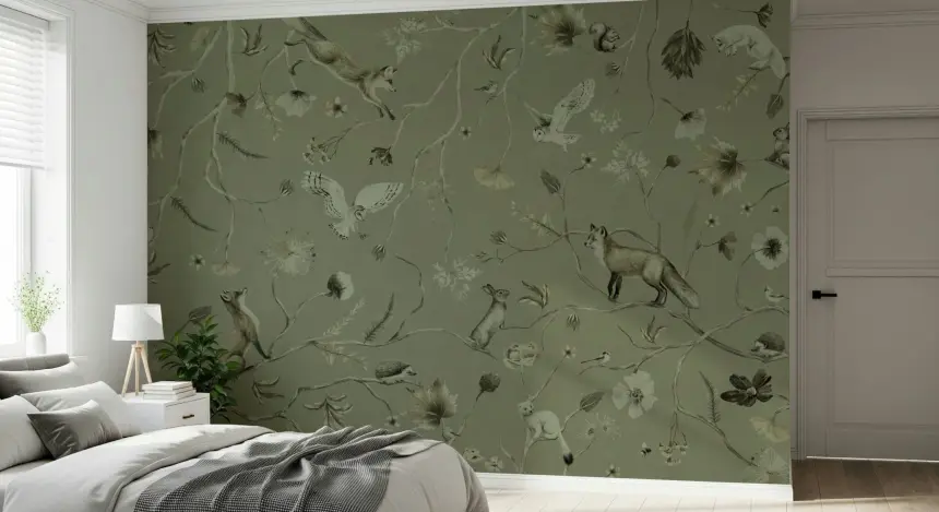 Woodland Whisper Wall Mural