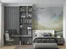 Abstract Countryside Vista Wall Mural 6