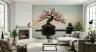 Zen Cherry Blossom Bonsai Wall Mural 7
