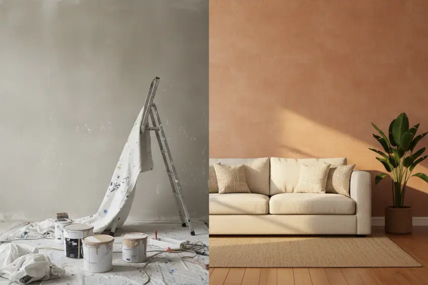 Wallpaper vs Paint in India (2026): Cost, Time and Which to Choose This Renovation Season