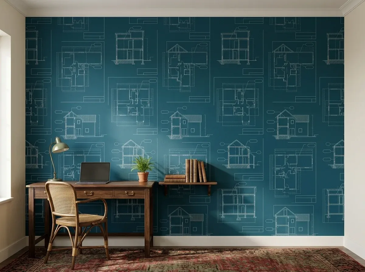 Architectural Blueprint for a design studio