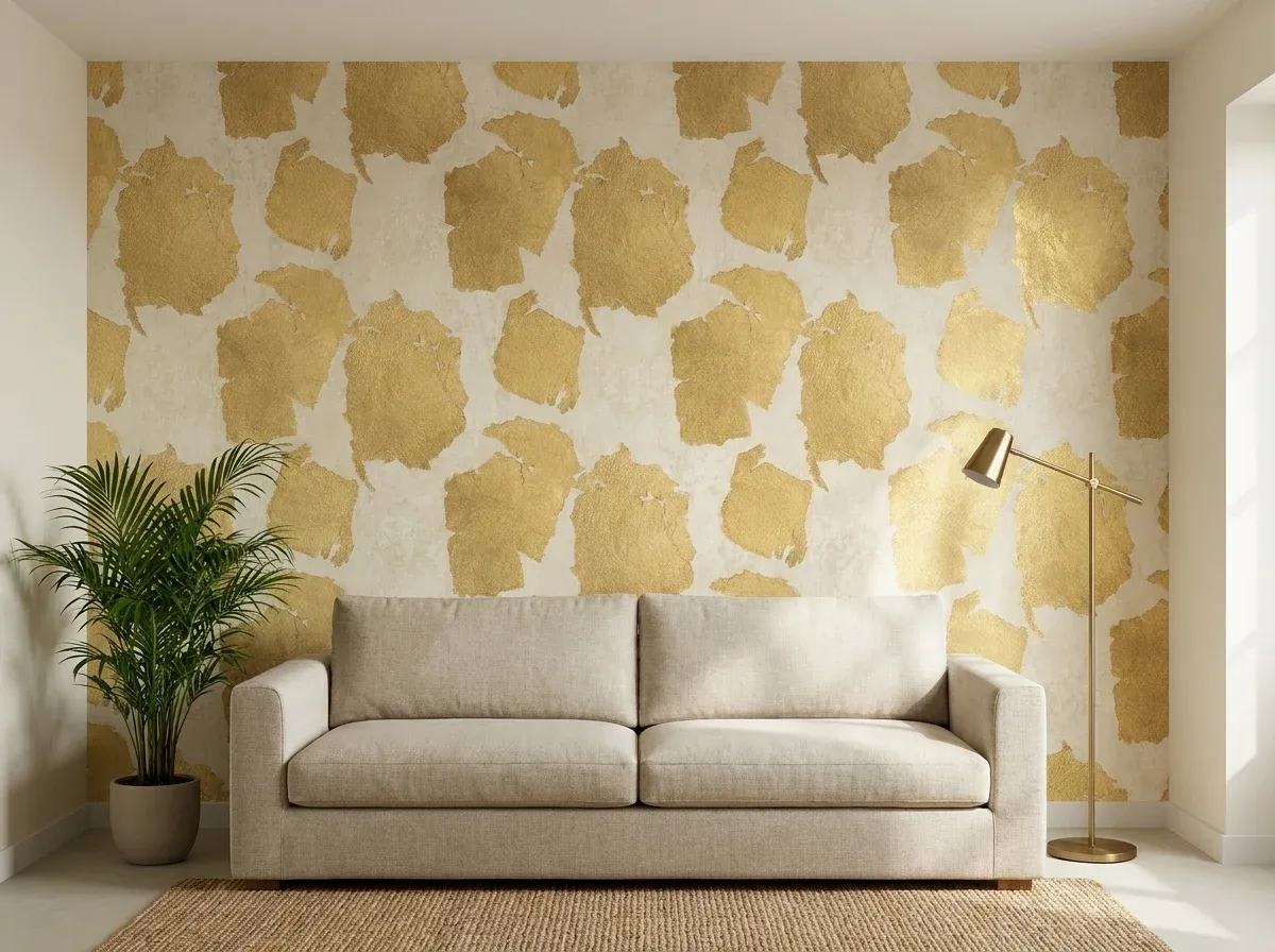 Gold Leaf Abstract