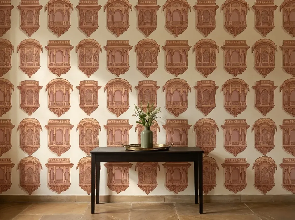 Rajasthani Jharokha in a foyer