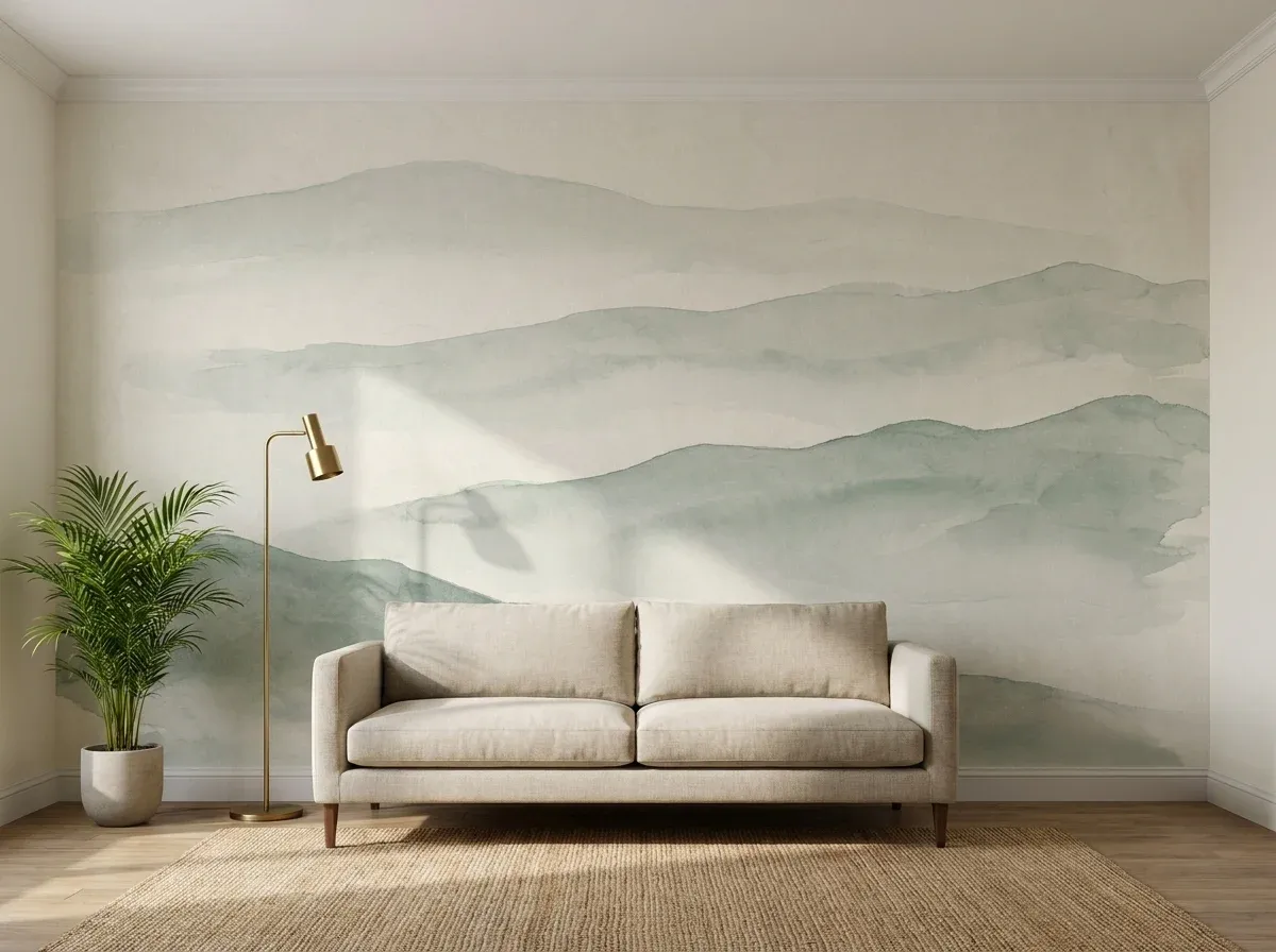 Misty Mountain Ranges