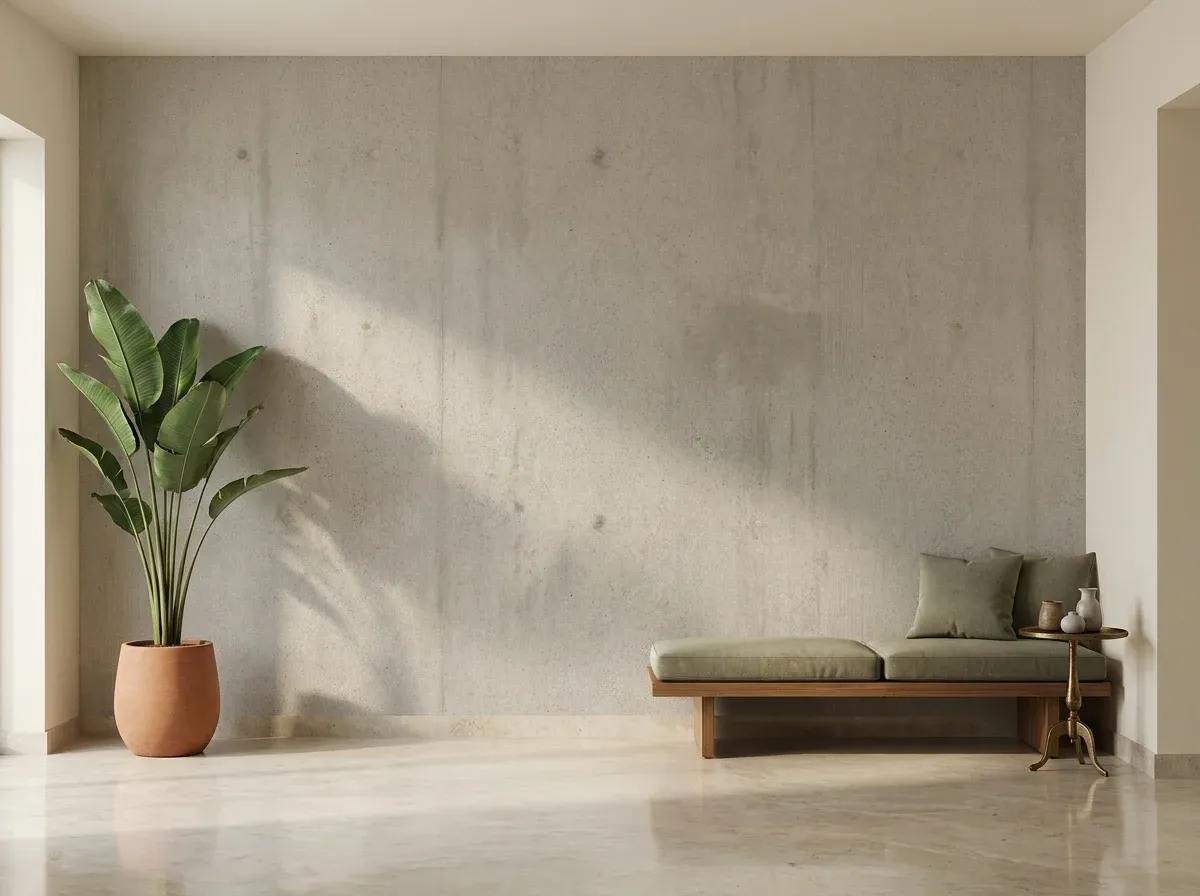 Raw Concrete Texture in a reception