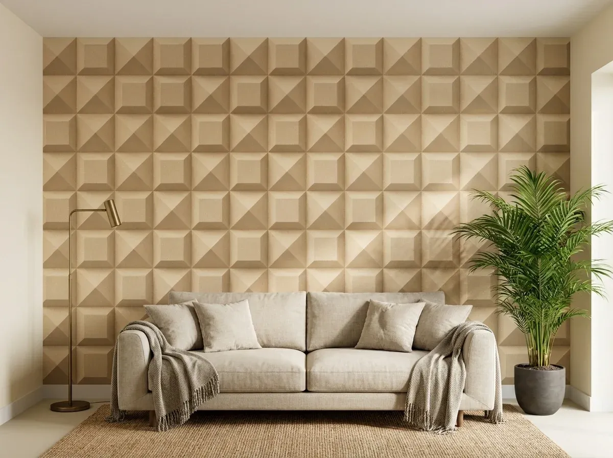 3D Relief Grid: the media wall that hides its cables